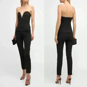 NWT Veronica Beard Belay Embellished Slim Ankle Pants Size 10